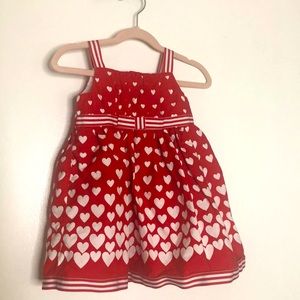 Toddler Girls Sweetheart Dress.